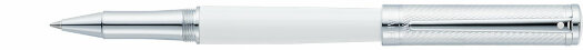 Ручка-роллер Sheaffer Intensity Chrome 'Spiral Cap' - White Barrel — CT (SH E1924051)