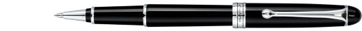 Ручка-роллер Aurora Ottantotto Black Barrel and Cap Chrome Plated Trim (AU 870-C)