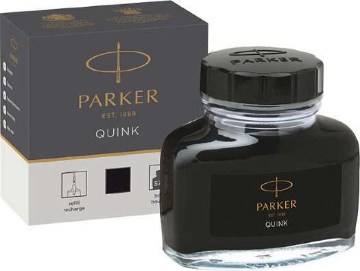 Флакон с чернилами Parker, цвет: черный