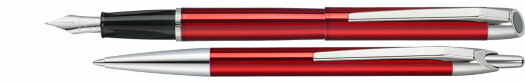 Набор (перо, шарик) Inoxcrom Pure Class Deep Red (IX 873525 5)
