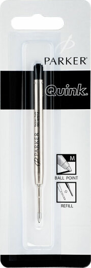 Стержень для шариковой ручки Parker, черный, толщина: M