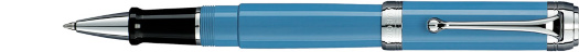 Ручка-роллер Aurora Talentum Celeste Resin Barrel and Cap Chromed Trim (AU D71/A 2*)