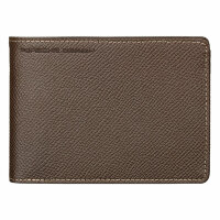Портмоне Porsche Design French Classic Brown H2, 11х8 см, кожа.