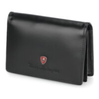 Визитница Tonino Lamborghini Prestige Black, 10.7х7.2 см, натуральная кожа.