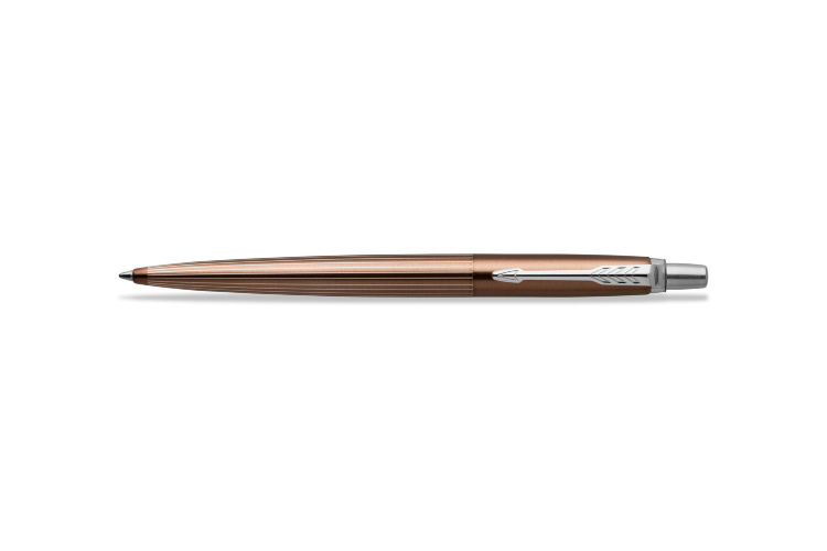 Шариковая ручка Parker Jotter Premium Carlisle Brown Pinstripe CT (1953201)