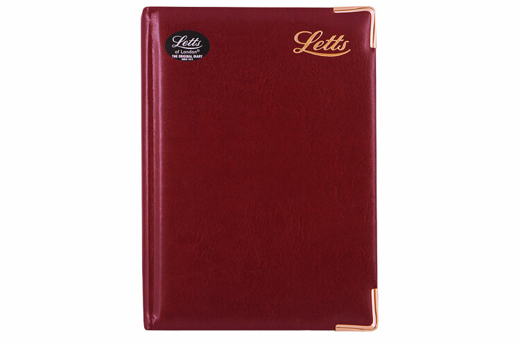 Ежедневник Letts Lexicon Artificial Leather Burgundy А5 , артикул - 822950