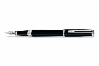 Перьевая ручка Waterman Exception Slim Black Lacquer ST (S0637010),(S0637020)