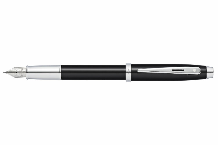 Перьевая ручка Sheaffer 100 Glossy Black Lacquer (SH E0933853-30)