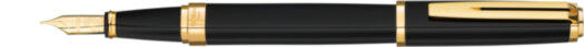 Перьевая ручка Waterman Exception Slim Black Lacquer GT (S0636940),(S0636930)