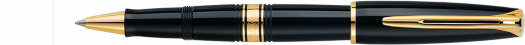 Ручка-роллер Waterman Charleston Ebony Black GT (S0701000)
