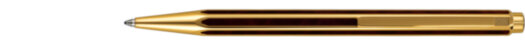Шариковая ручка Caran d'Ache Hexagonale Gold Plated G10 Microns and Ecaille Chinese Lacque (CR 5892-485)