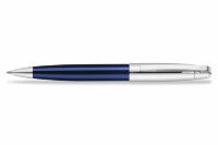 Шариковая ручка Sheaffer 500 Translucent Blue Barrel Bright Chrome Cap (SH E2933750)