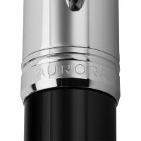 Перьевая ручка Aurora Talentum Black Resin Barrel Chrome Cap (AU D11-CM)
