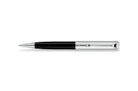 Шариковая ручка Aurora Talentum Black Resin Barrel Chrome Cap (AU D31-C)