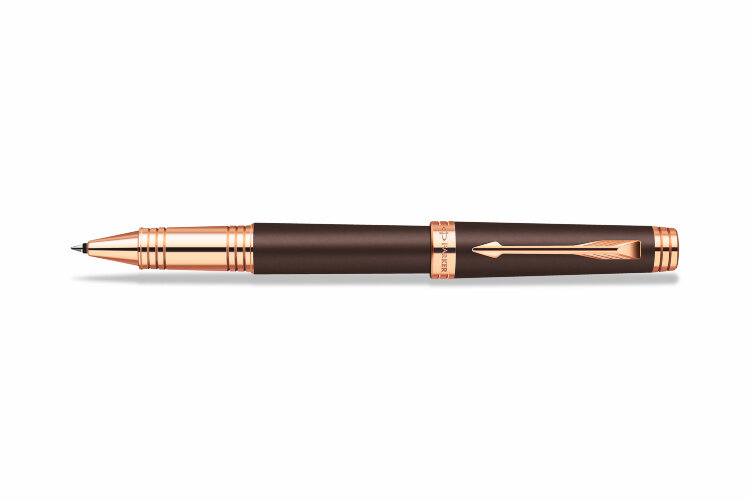 Ручка-роллер Parker Premier Soft Brown PGT (1876396)
