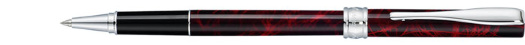 Ручка-роллер Aurora Magellano Bordeaux Lacquer Barrel and Cap Chrome Plated Trim (AU A78-CX)