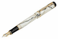 Перьевая ручка Parker Duofold Mini International Pearl&Black Gold Plated (PR 013121/30)