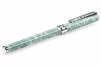 Ручка-роллер Aurora Magellano Light Marbled Blue Barrel and Cap Chrome Plated Tr (AU A78-CA)