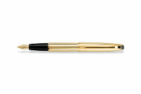 Перьевая ручка Aurora Style Gold Plated Barrel and Cap (AU E19-M)