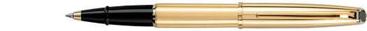 Ручка-роллер Aurora Style Gold Plated Barrel and Cap (AU E79)