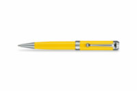 Шариковая ручка Aurora Talentum Yellow Barrel and Cap Chrome Plated Trim (AU D31-Y)