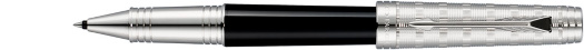 Ручка-роллер Parker Premier Custom Black ST (S0887910)
