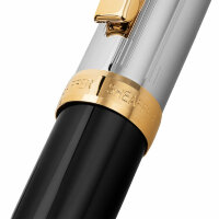 Перьевая ручка Sheaffer Prelude Palladium Plated Cap Black Barrel 22k Gold Plated Trim (SH E033740),(SH E03375