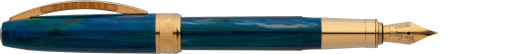 Перьевая ручка Visconti Van Gogh Blue Gold plated (VI KP12-12-FPF_YG),(VI KP12-12-FPM_YG)