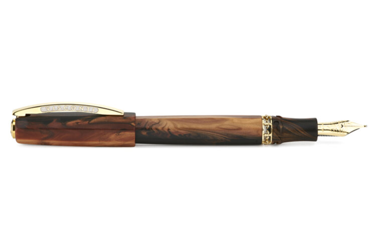 Перьевая ручка Visconti Medici Oro giallo (VI KP17-40-02-FPF),(VI KP17-40-02-FPM)