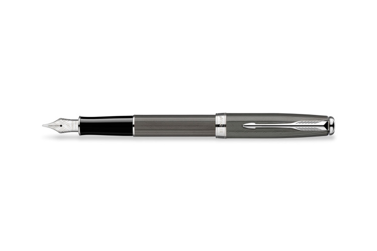 Перьевая ручка Parker Sonnet Chiselled Carbon (PR 046521-40),(PR 046521-30)