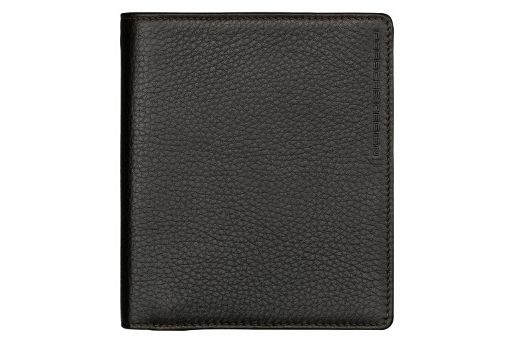 Портмоне Porsche Design Cervo Brown V14, 10.5х12.5 см, кожа.