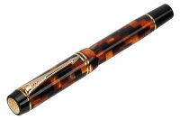 Перьевая ручка Parker Duofold Mini International Check Amber Gold Plated (PR 013221/30)