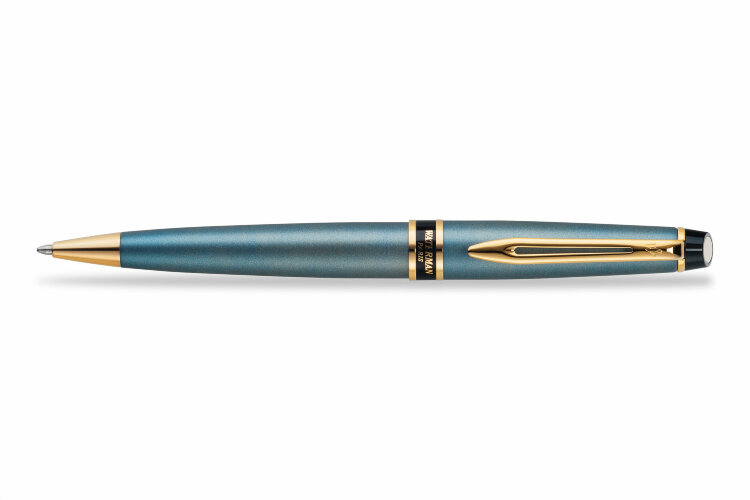 Шариковая ручка Waterman Expert 2 Silver & Blue GT (2000) (WT 140623/31)