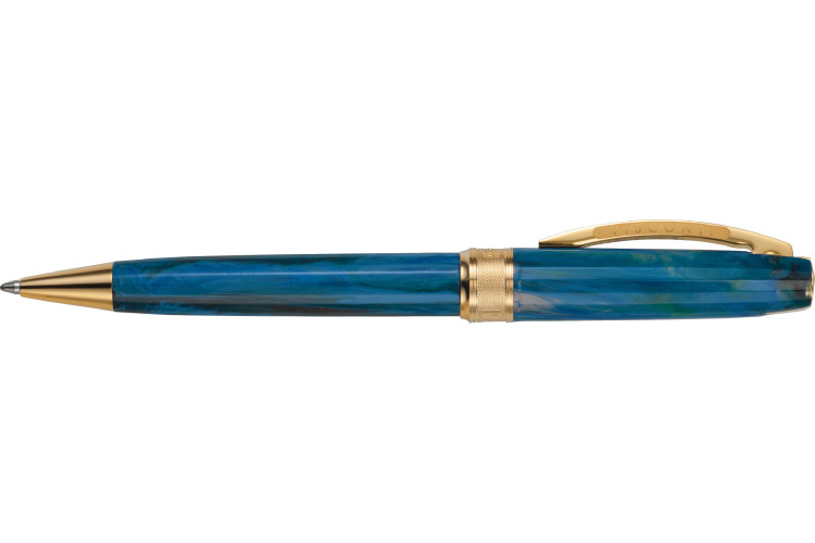 Шариковая ручка Visconti Van Gogh Blue Gold plated (VI KP12-12-BP)