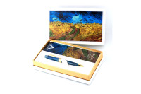 Шариковая ручка Visconti Van Gogh Blue Gold plated (VI KP12-12-BP)