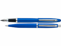 Набор (перо, шарик) Sheaffer VFM Neon Blue NT (SH E594014350)