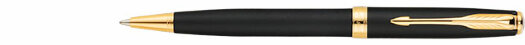 Шариковая ручка Parker Sonnet Matt Black GT (PR 048423/44)