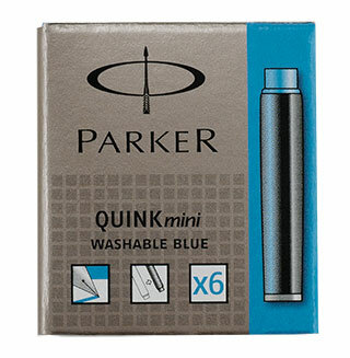 Картридж для перьевой ручки Parker, цвет: синий (PR 700212-01)