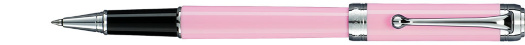 Ручка-роллер Aurora Talentum Finesse Pink Barrel and Cap Chrome Plated Trim (AU D73-P)