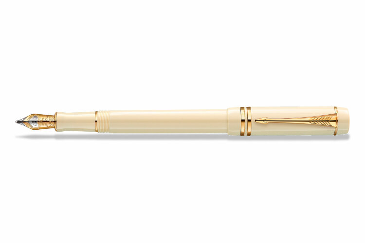 Перьевая ручка Parker Duofold International Historical Colors Ivory GT (1907138)