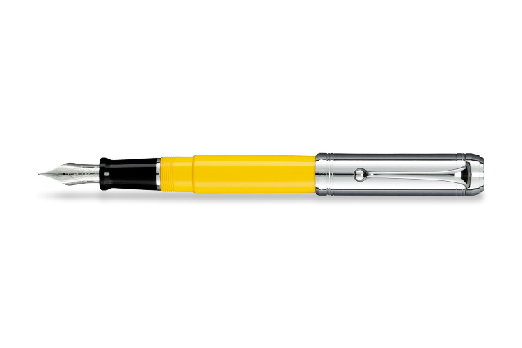 Перьевая ручка Aurora Talentum Yellow Barrel Chrome Cap (AU D11-CYM)