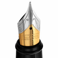 Перьевая ручка Sheaffer Prelude Matt Black 22k Gold Plated Trim (SH E034640),(SH E034650)