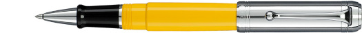 Ручка-роллер Aurora Talentum Yellow Barrel Chrome Cap (AU D71-CY)