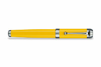 Ручка-роллер Aurora Talentum Yellow Barrel and Cap Chrome Plated Trim (AU D71-Y)