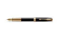 Перьевая ручка Parker Sonnet Core Lacquer Black GT (1931527)