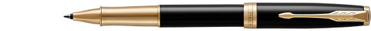 Ручка-роллер Parker Sonnet Core Lacquer Black GT (1948080)