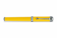 Ручка-роллер Aurora Talentum Finesse Yellow Barrel and Cap Chrome Plated Trim (AU D73-Y)