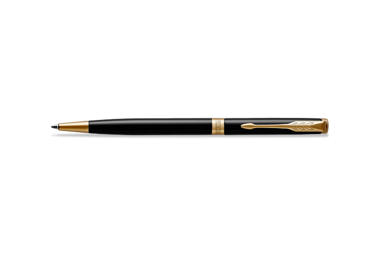 Шариковая ручка Parker Sonnet Core Slim Lacquer Black GT (1931498)