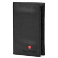 Портмоне Tonino Lamborghini Sport Elegance Black, 10х16.8 см, кожа.