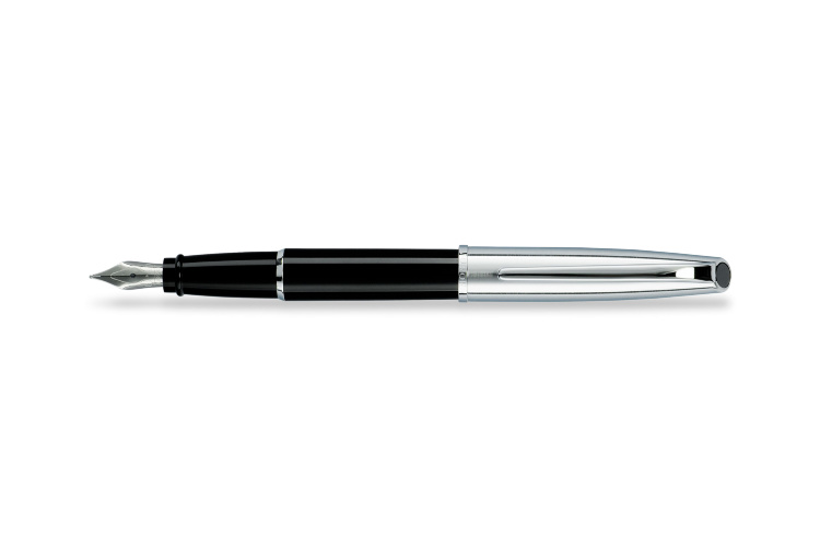 Перьевая ручка Aurora Style Black Resin Barrel Chrome Plated Cap  (AU E05-M)